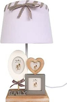 BEDSIDE LAMP WITH 3 PHOTO...