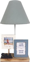 BEDSIDE LAMP WITH 2 PHOTO...