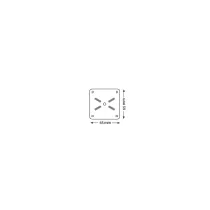 Kit gambe tonde serie "Easy" 4 pz. Ø 50 - H.710 mm. Colore Bianco