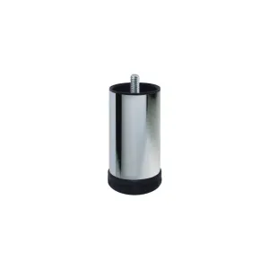 Piedino in metallo serie "Deluxe" - Ø 60 - H.120 mm. - cromo