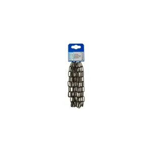 Catena decorativa pretagliata Ø 2 mm. in acciaio martellato brunito 2,5 mt.