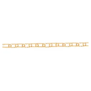 Catena decorativa pretagliata Ø 2 mm. in acciaio ottonato 2,5 mt.