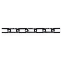 Catena decorativa pretagliata Ø 4 mm. in acciaio nero 2,5 mt.
