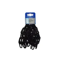 Catena decorativa pretagliata Ø 4 mm. in acciaio nero 2,5 mt.