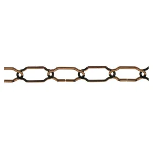 Catena cattedrale Ø 2,8 mm. in acciaio nero (Al metro)