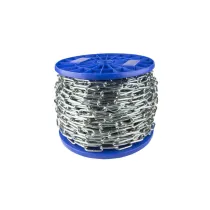 Catena tipo C Ø 4 mm. in acciaio zincato 60 mt.