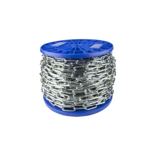 Catena tipo C Ø 4 mm. in acciaio zincato 60 mt.