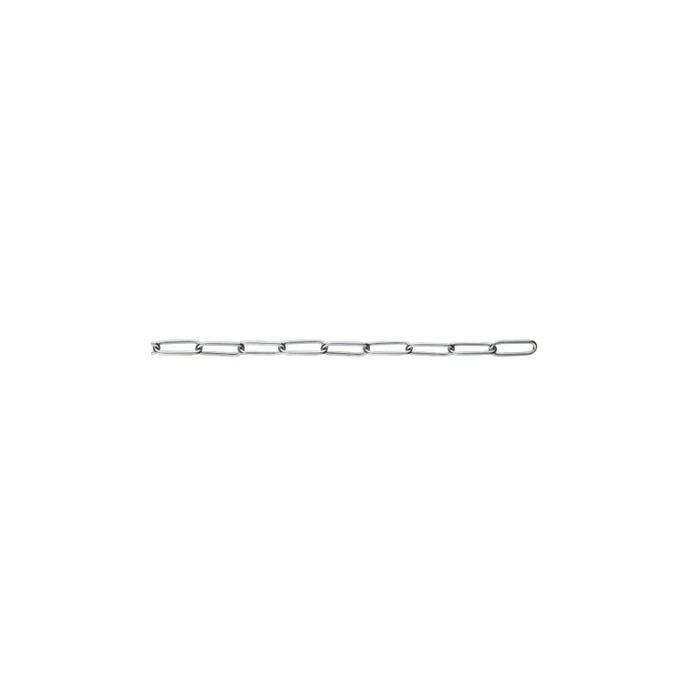Catena tipo C Ø 2 mm. in acciaio zincato 60 mt. Catena tipo C Ø 2 mm. in acciaio zincato 60 mt.