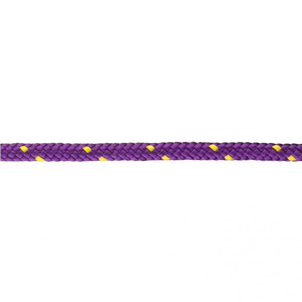 Corda in polipropilene Ø 8 mm. viola-giallo Al metro