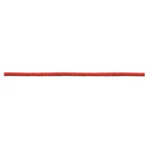 Corda in polipropilene Ø 4 mm. rosso Al metro