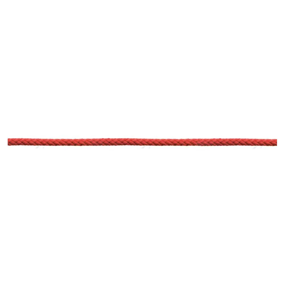 Corda in polipropilene Ø 4 mm. rosso Al metro
