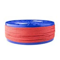 Corda in polipropilene Ø 4 mm. rosso Al metro
