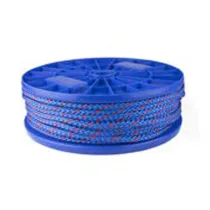 Corda in polipropilene Ø 6 mm. colore blu-rosso Al metro