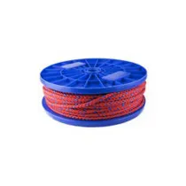 Corda in polipropilene Ø 6 mm. rosso-blu Al metro