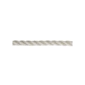 Corda in polipropilene bianco Ø 6 mm. Al metro