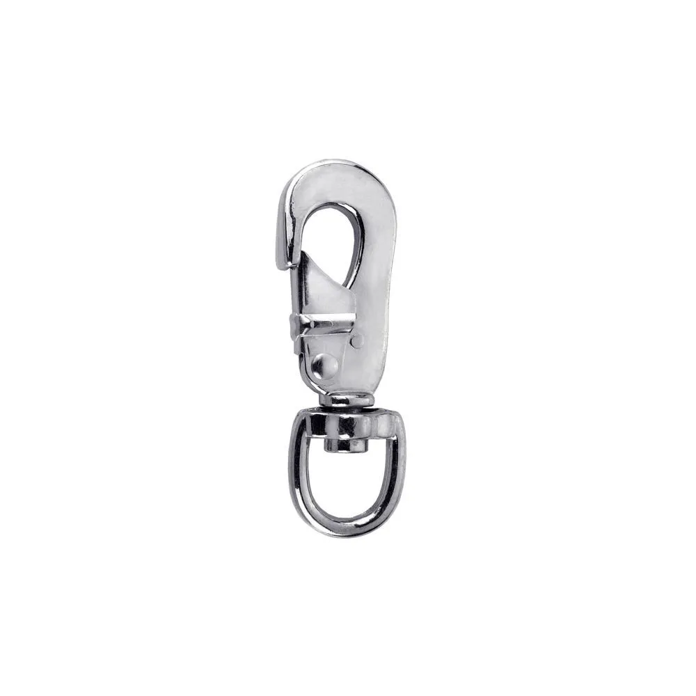 MOSCHETTONE "SNAP HOOK" CON GIRELLA 85MM.
