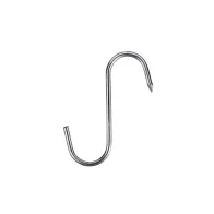 GANCI "MACELLAIO" IN ACCIAIO STAGNATO 5 x 120 - 2PZ