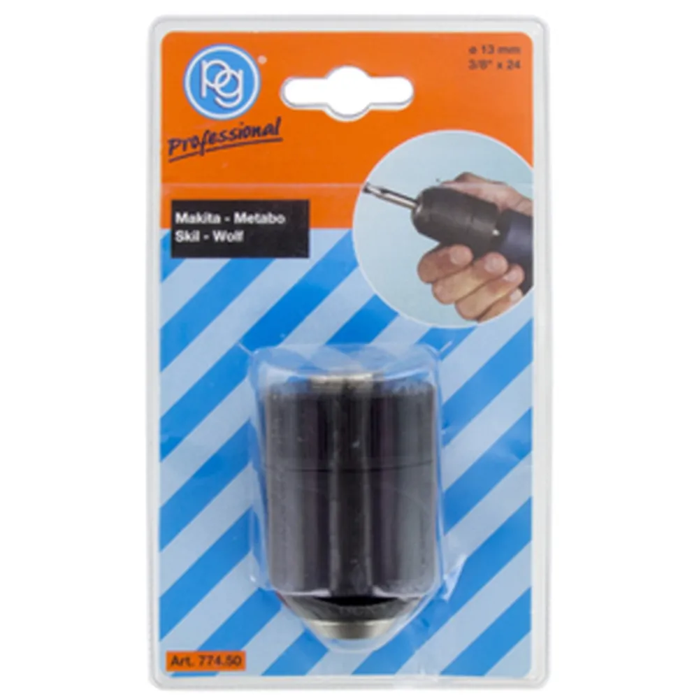 POGGI 774.50 MANDRINO AUTOSERR S/CHIAVE 3/8X13 F
