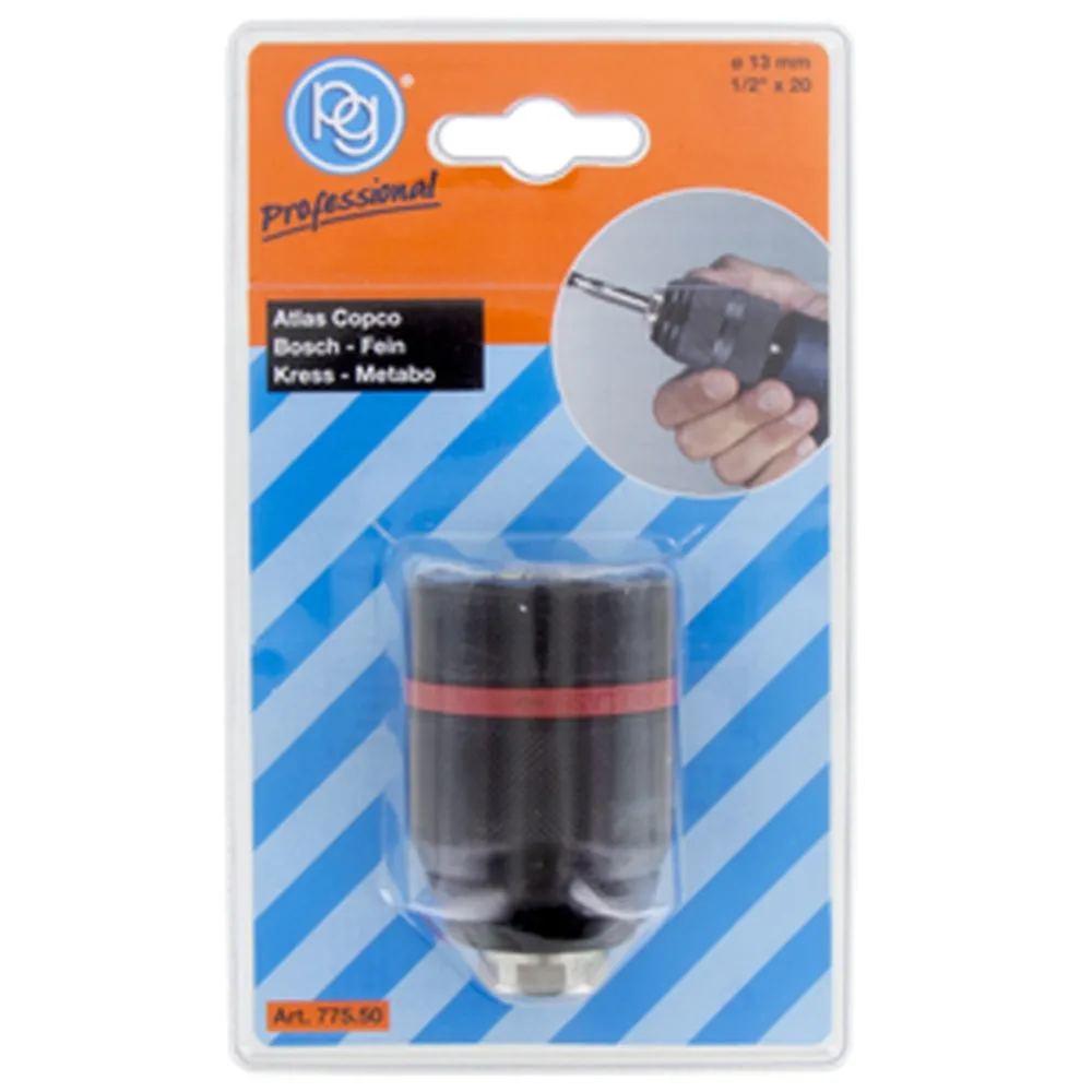 POGGI 775.50 MANDRINO AUTOSERR METALLO 1/2X13F