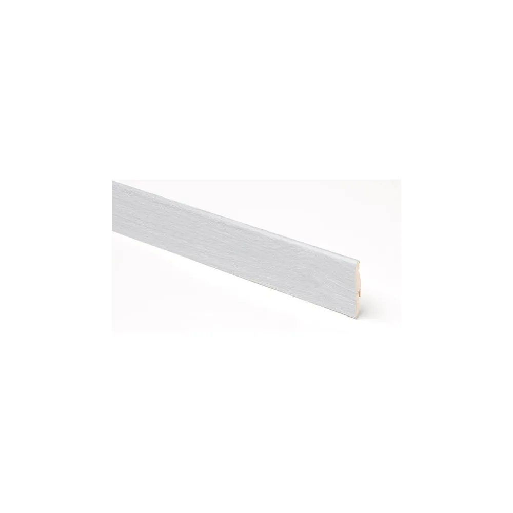 BATTISCOPA ROVERE GRIGIO MDF CM.240X5,8X1,4
