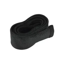 GUAINA RACCOGLICAVO CON ZIP D 25MMX1,5M NERO