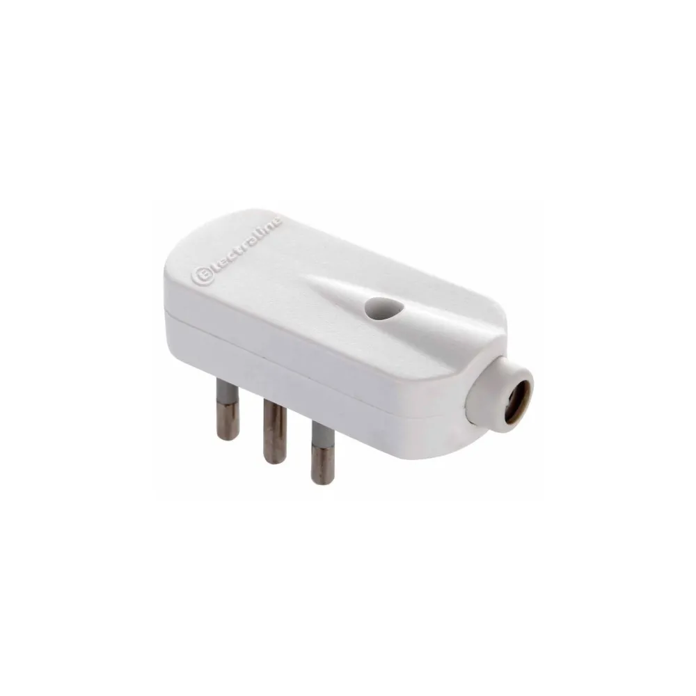 SPINA MOBILE A 90° 10A COLORE BIANCO SPINA MOBILE A 90° 10A COLORE BIANCO