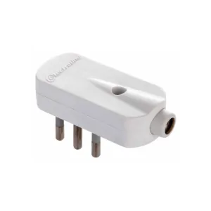 SPINA MOBILE A 90° 10A COLORE BIANCO