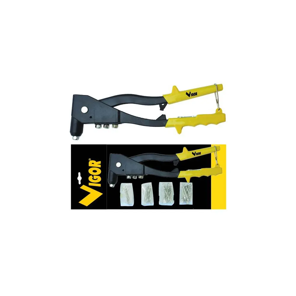 RIVETTATRICE A MANO BLINKY KIT CON 60 RIVETTI MISTI