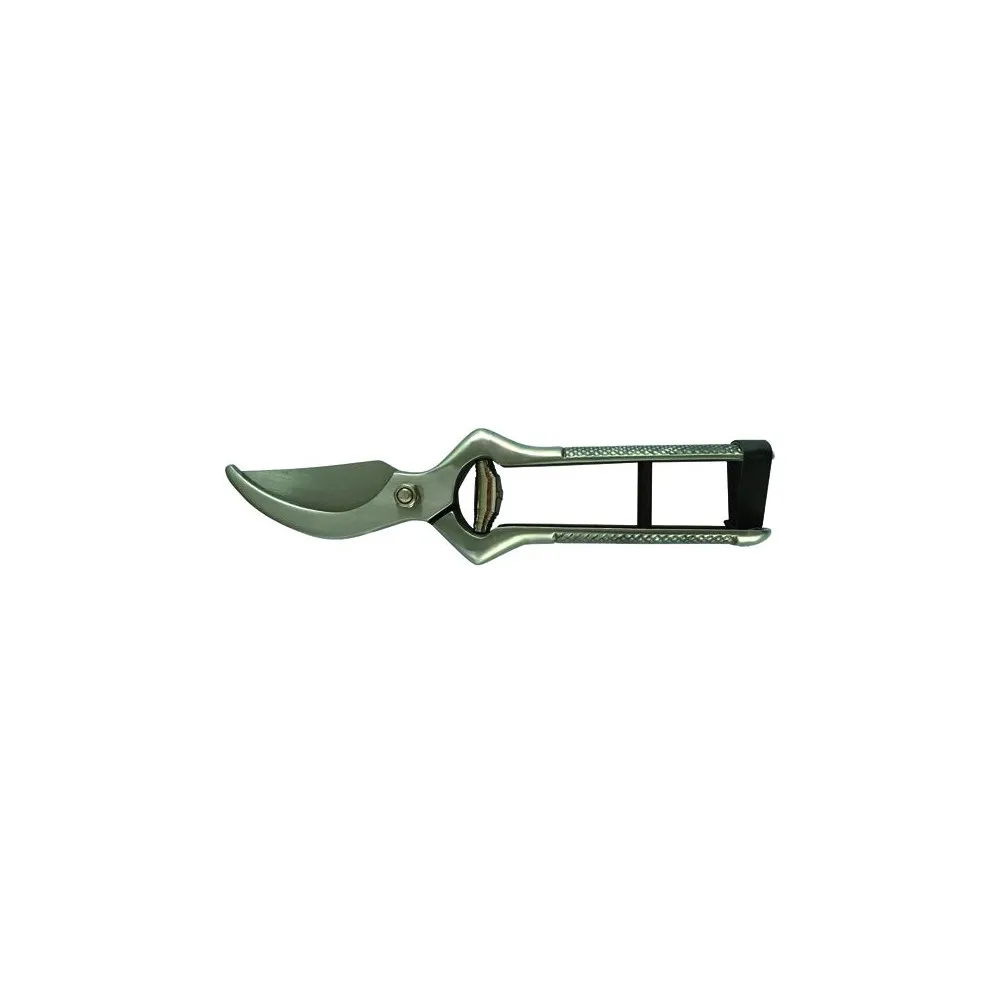 FORBICI PER VIGNA IN ACCIAIO CHIUSURA CUOIO 230MM. FORBICI PER VIGNA IN ACCIAIO CHIUSURA CUOIO 230MM.