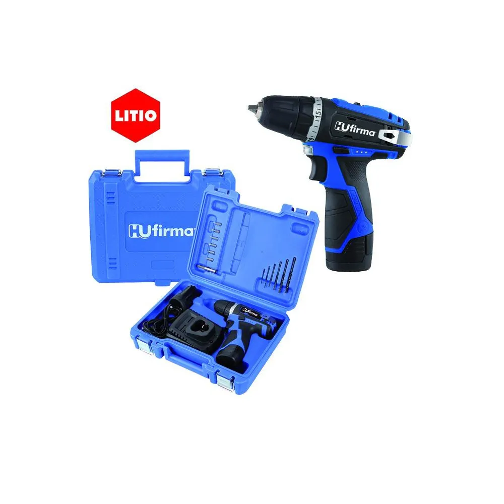 Trapano avvitatore Litio HU-Firma HU-T12/LI 12V a 2 batterie Trapano avvitatore Litio HU-Firma HU-T12/LI 12V a 2 batterie