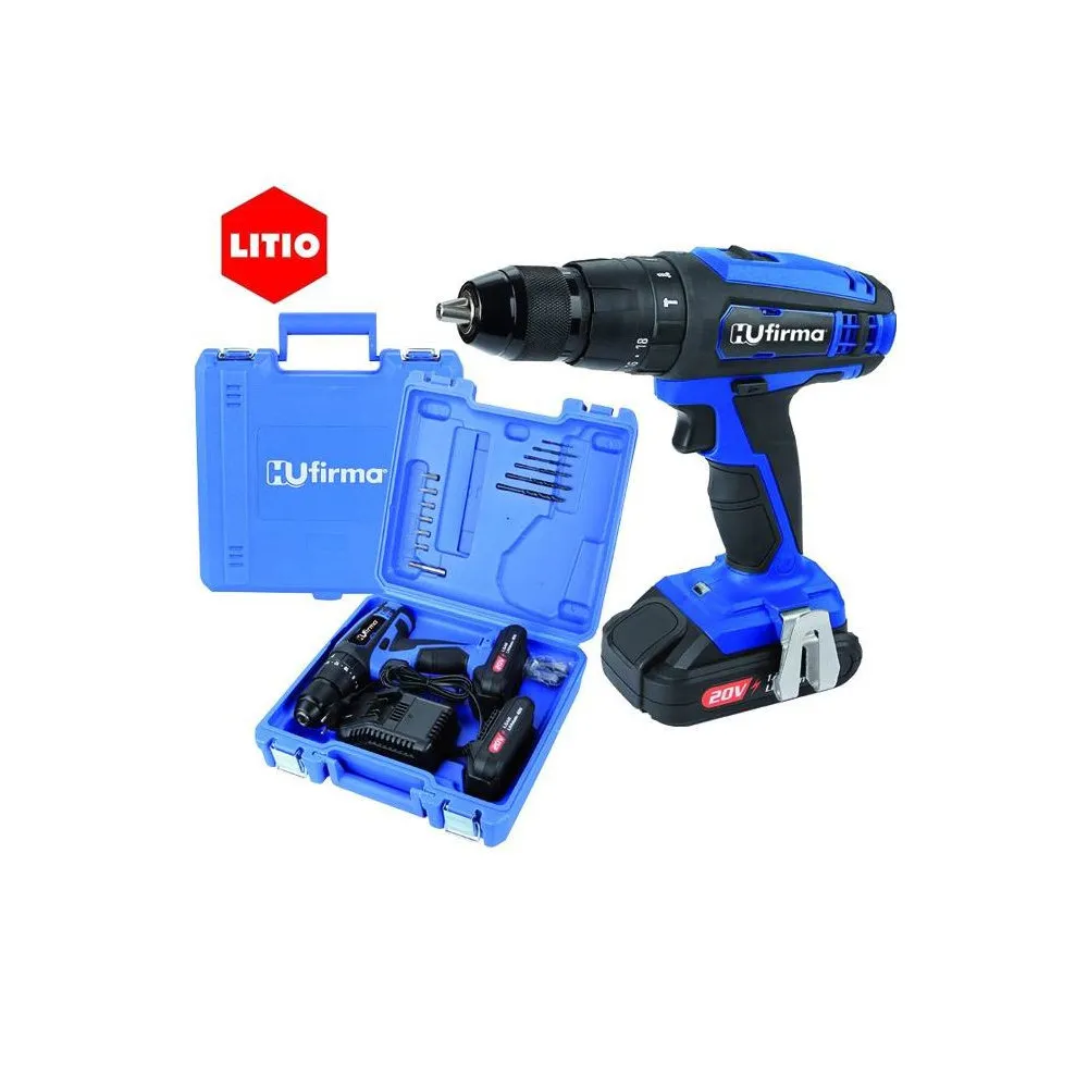Trapano avvitatore a batteria Litio HU-FIRMA HU-T20P/LI 20V Trapano avvitatore a batteria Litio HU-FIRMA HU-T20P/LI 20V