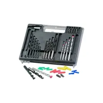 ASSORTIMENTI INSERTI TASSELLI PUNTE HSS-MURO-LEGNO 300PZ