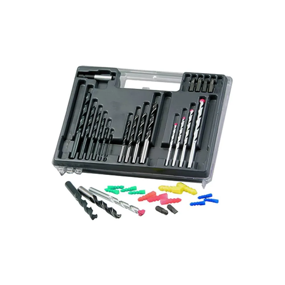 ASSORTIMENTI INSERTI TASSELLI PUNTE HSS-MURO-LEGNO 300PZ