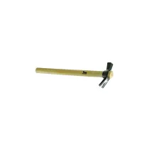 MARTELLO CARPENTIERE CON CALAMITA MANICO IN LEGNO GR250