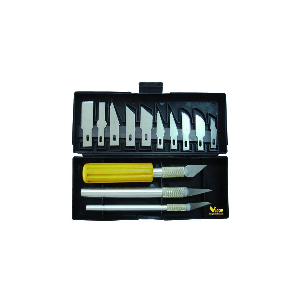 COLTELLI TAGLIA BALSA VIGOR KIT LAME ASSORTITE COLTELLI TAGLIA BALSA VIGOR KIT LAME ASSORTITE