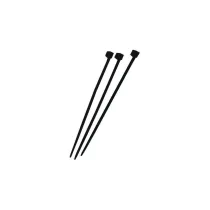 FASCETTE PER CABLAGGI NYLON NERO 100PZ. 3,6X140MM.