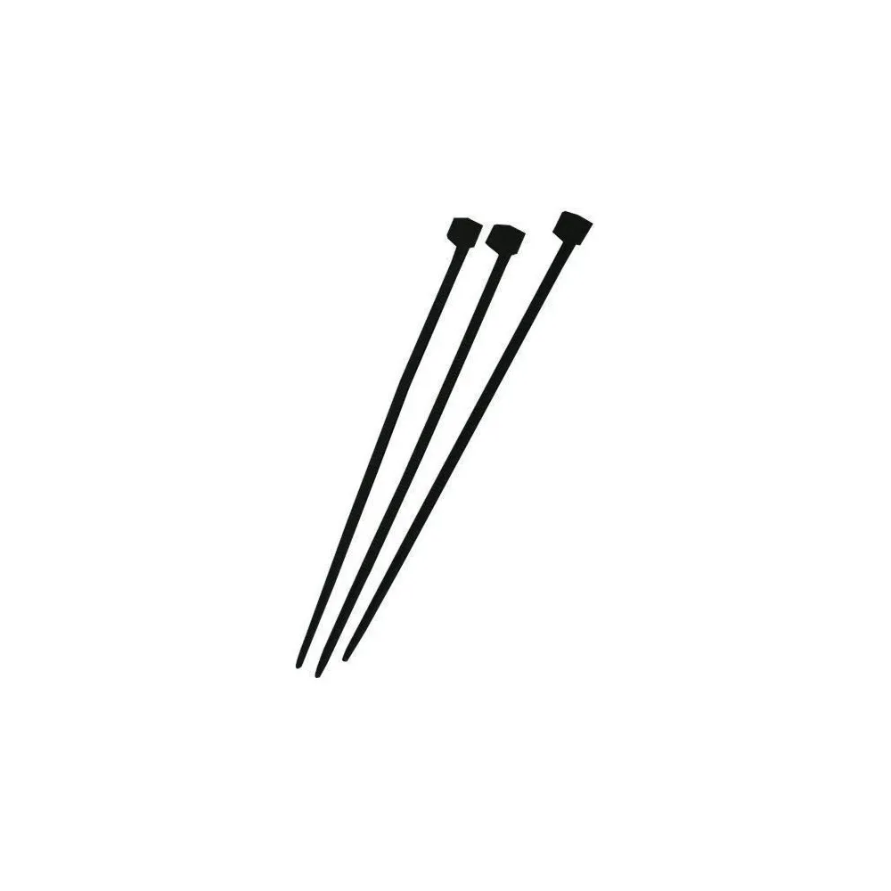 FASCETTE PER CABLAGGI NYLON NERO 100PZ. 3,6X140MM. FASCETTE PER CABLAGGI NYLON NERO 100PZ. 3,6X140MM.