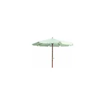 OMBRELLONI VIGOR LEGNO-30V BIANCO C/VERRICELLO Ø 3 M