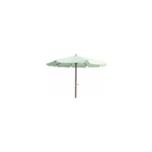 OMBRELLONI VIGOR LEGNO-30V BIANCO C/VERRICELLO Ø 3 M