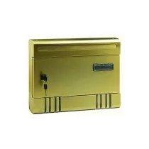 CASSETTA POSTALE ALEX-MAXI BRONZATA BLINKY 36,5X6X29