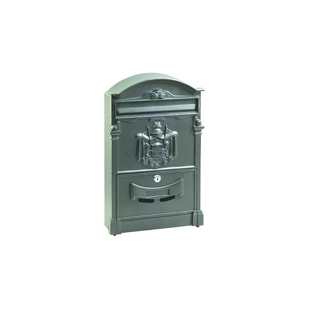 CASSETTA POSTALE IN ALLUMINIO ANTRACITE 26x9x41 CASSETTA POSTALE IN ALLUMINIO ANTRACITE 26x9x41