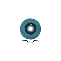 DISCHI LAMELLE VIGOR  ZIRCONIO FIBRA PER METALLI 115MM GRANA 100