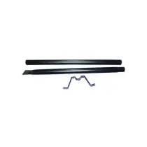 PALETTI PER CASSETTE MOD. AMERICA FERRO VERNICIATURA NERO 152CM