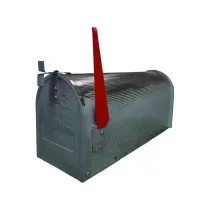 CASSETTA PER LETTERE AMERICA IN ALLUMINIO SENZA PALO 17x48x22CM.