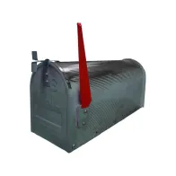CASSETTA PER LETTERE AMERICA IN ALLUMINIO SENZA PALO 17x48x22CM.