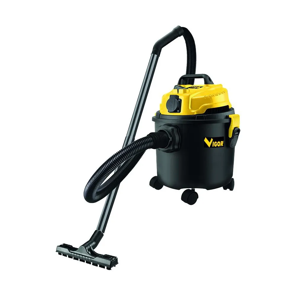 BIDONE VIGOR VBA-15L CON PRESA 1200 WATT