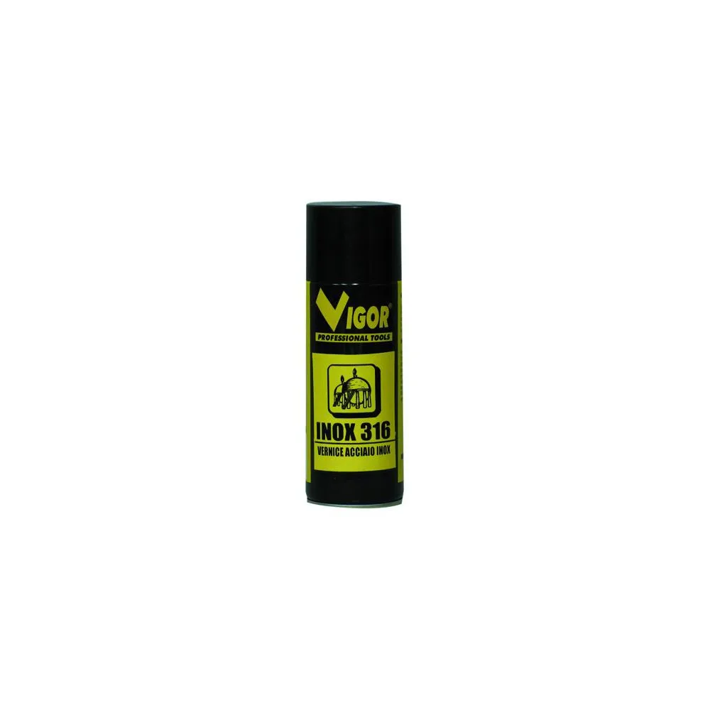 VERNICI SPRAY VIGOR INOX-316L 400ML