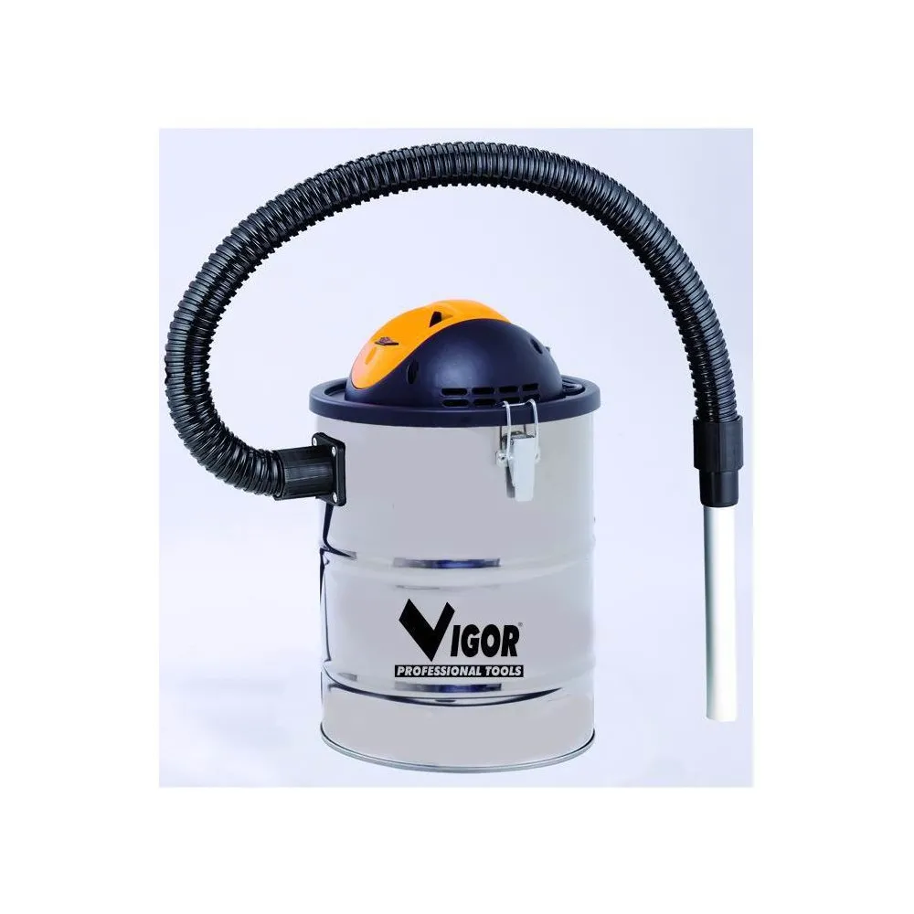BIDONE ASPIRAPOLVERE ASPIRACENERE VIGOR ASPIR-EL INOX LT.15 WATT 800 BIDONE ASPIRAPOLVERE ASPIRACENERE VIGOR ASPIR-EL INOX LT.15 WATT 800
