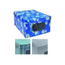 SCATOLE GUARDAROBA VIGOR PVC COLORI FANTASIA 40X50X25H