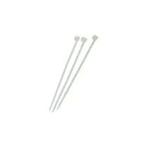 FASCETTE PER CABLAGGI NYLON NATURALE 100PZ. 4,8X450MM.